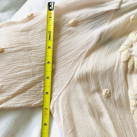 NWOT Free People Embroidered Fable Midi Dress - Picture 10 of 11